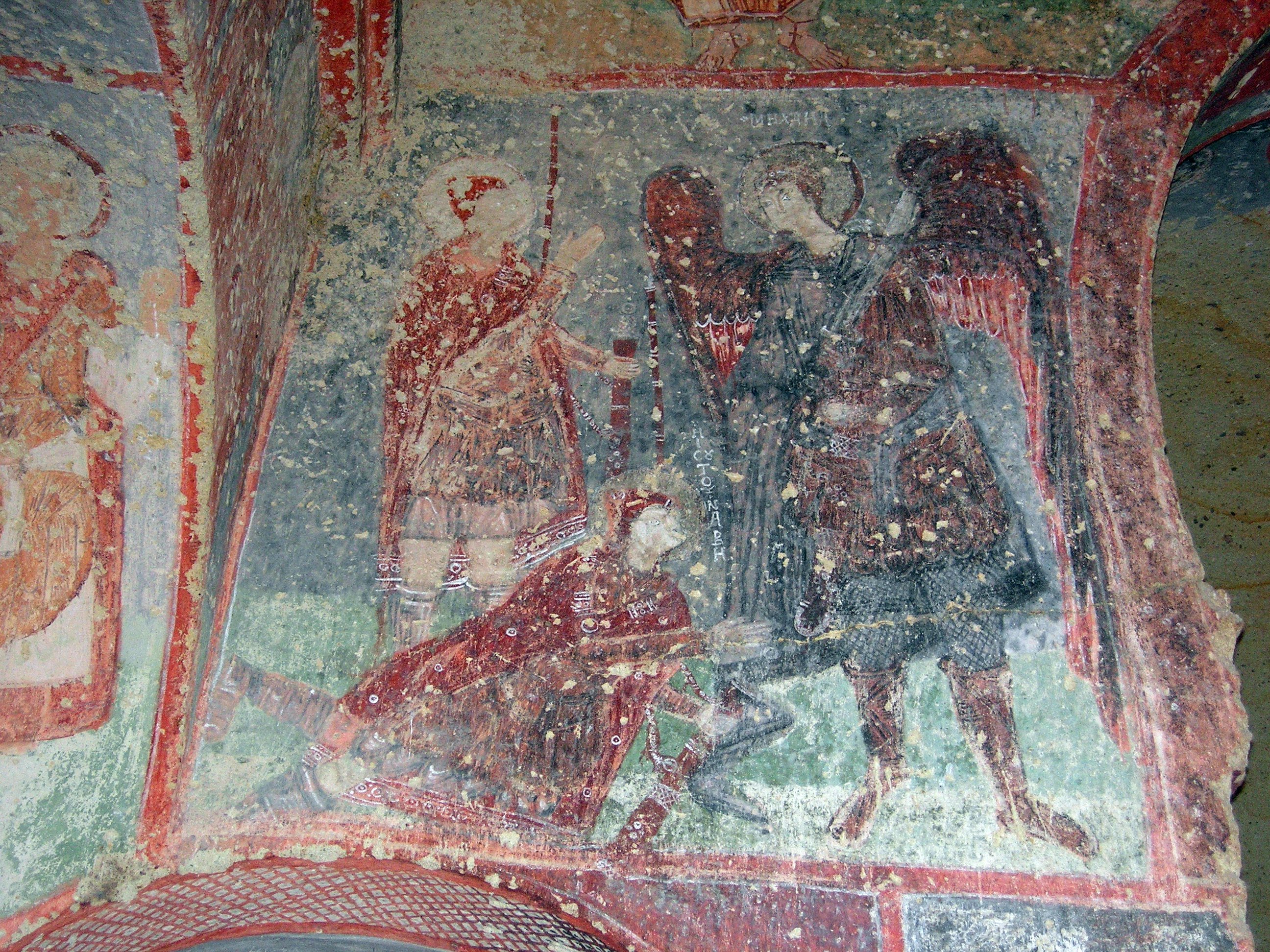 Cavusin, Great Pigeon House, the Angel appears to Joshua