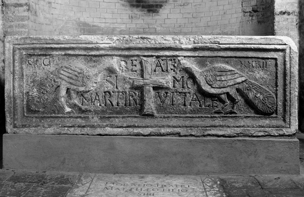 Bologna, St. Vitale and Agricola, st. Agricola's sarcophage